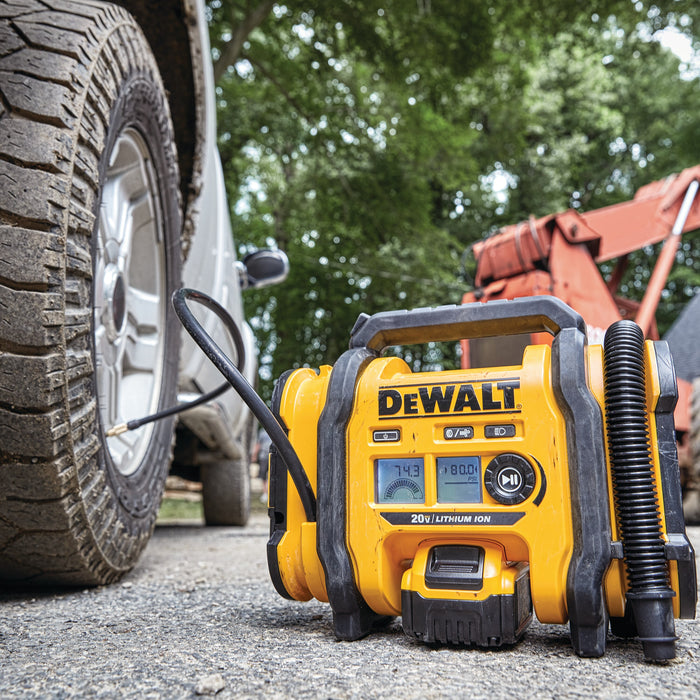 Featured image for the dewalt cordless tire inflator guide