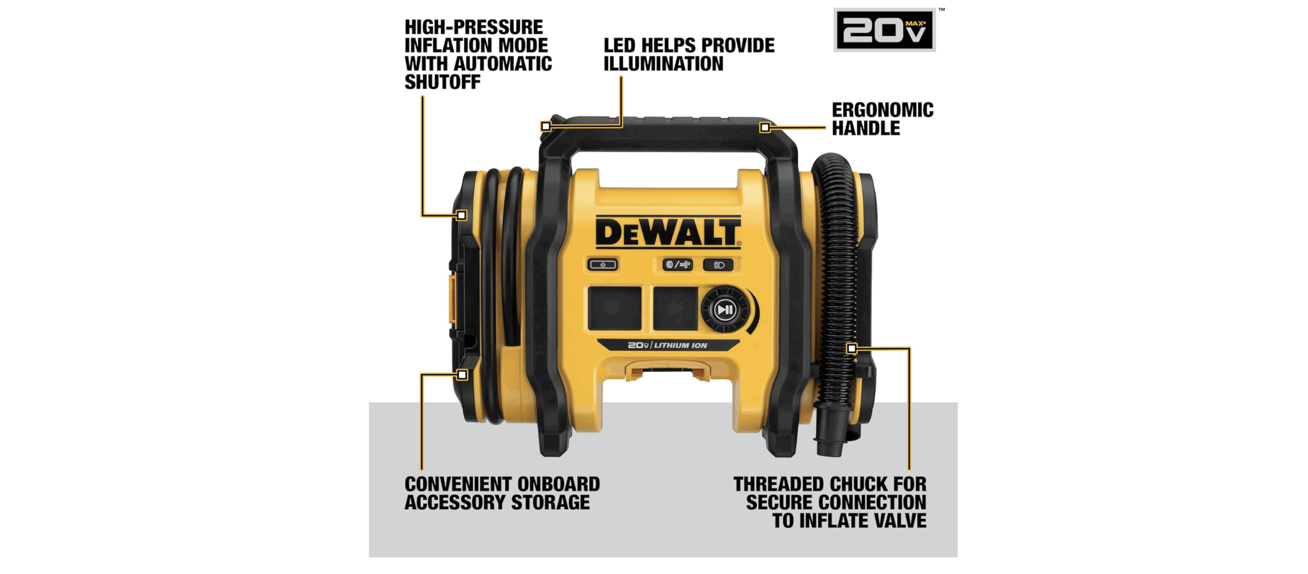 An application scenario or product detail of dewalt tire inflater - Image 17