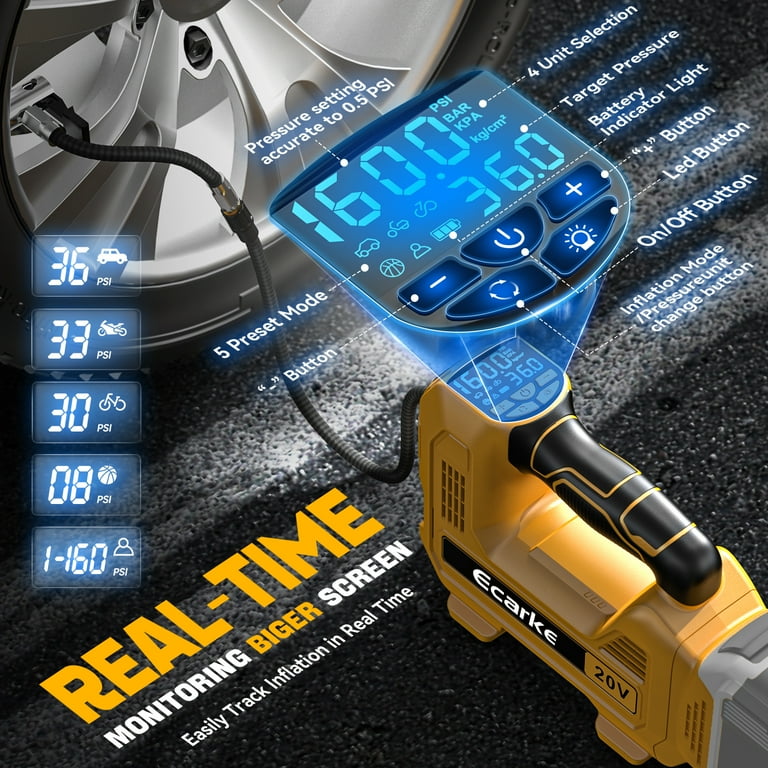 An application scenario or product detail of dewalt tire inflator with battery - Image 10
