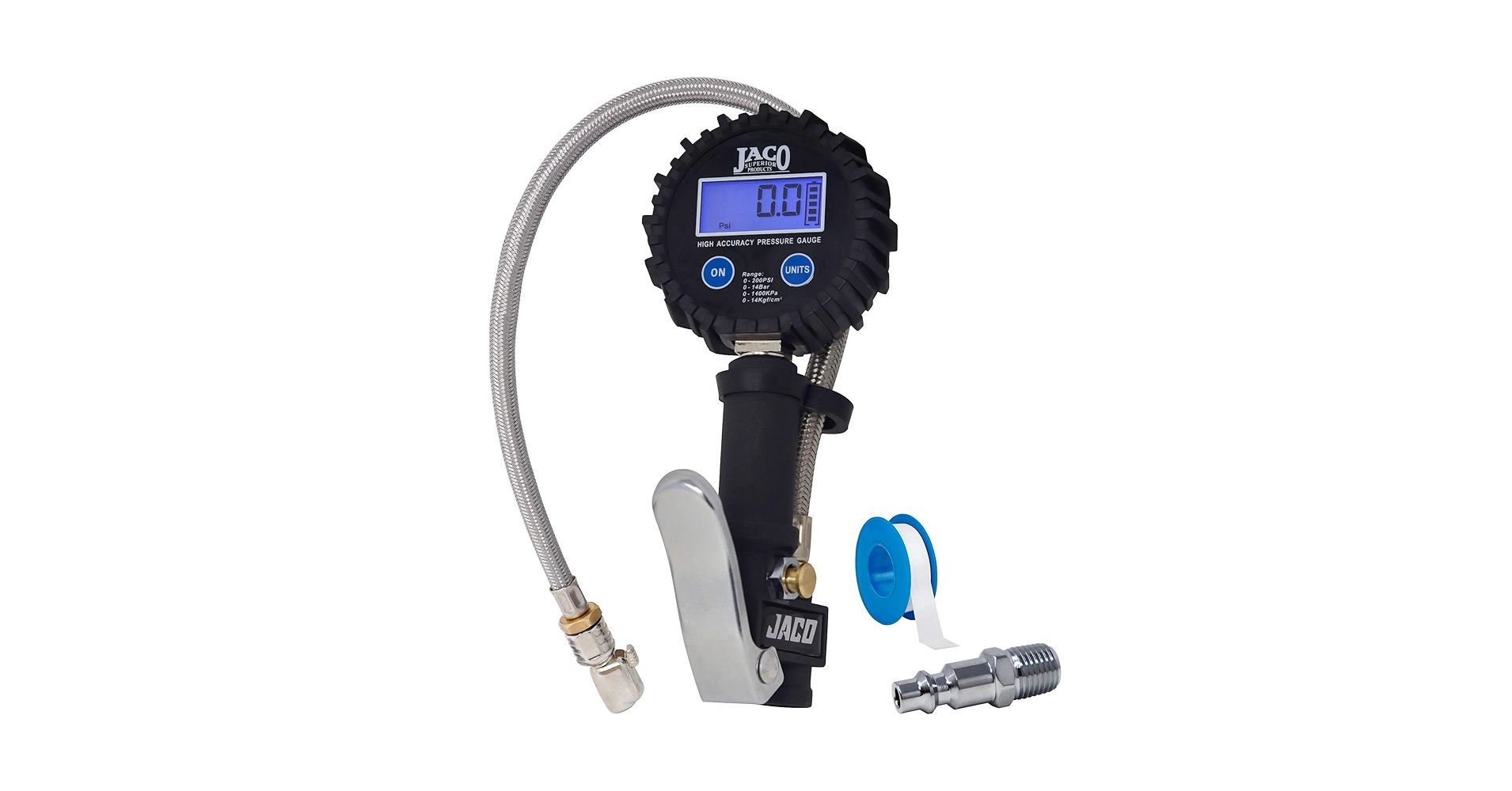 An application scenario or product detail of digital tire inflator with gauge - Image 6