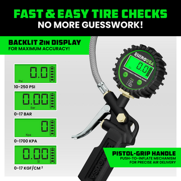 An application scenario or product detail of digital tire pressure gauge and inflator - Image 19