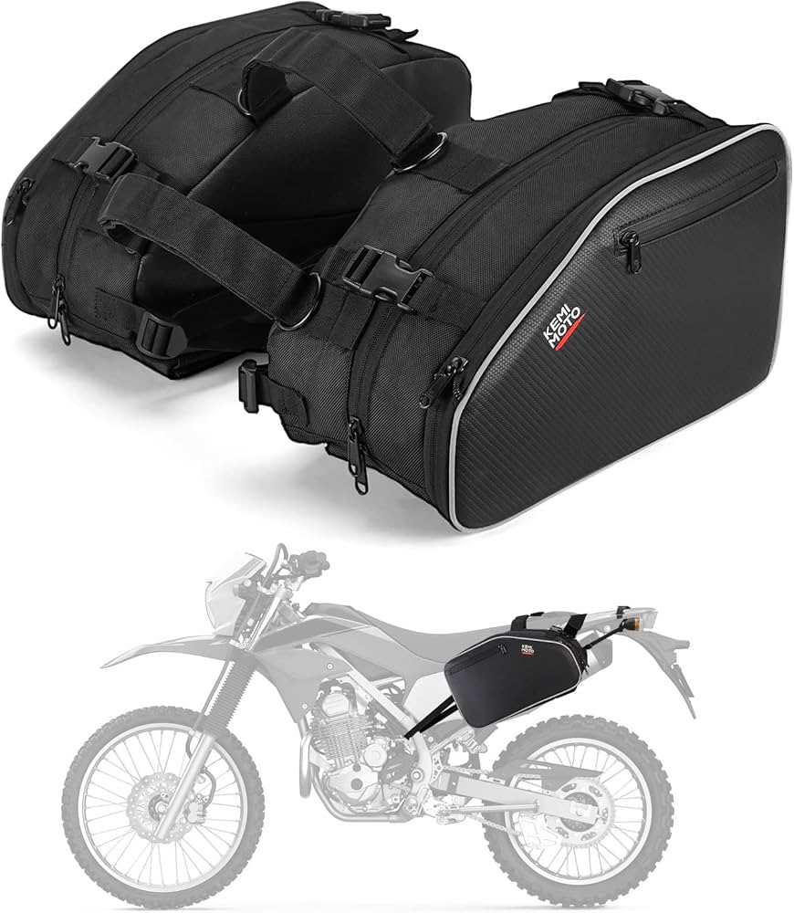 An application scenario or product detail of dual sport motorcycle bags - Image 3