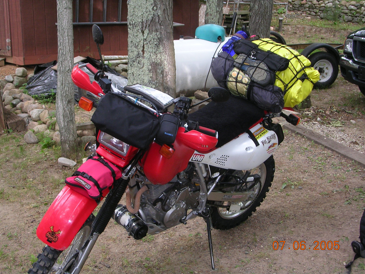 An application scenario or product detail of dual sport motorcycle bags - Image 6