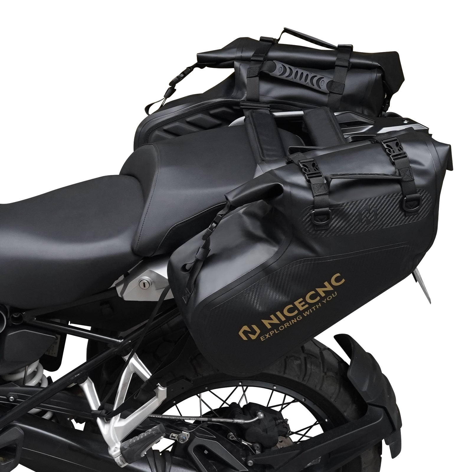 An application scenario or product detail of dual sport motorcycle bags - Image 11