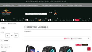 Eagle Leather - Motorcycle Travel Bags