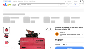 Bonaire - 12V 150PSI Multi-Purpose Inflator