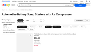 NOCO - Automotive Battery Jump Starter with Air Compressor