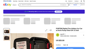 FORTEM - Digital Tire Inflator