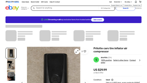 Prilotte - Cars Tire Inflator Air Compressor