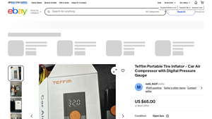 Teffim - Portable Tire Inflator