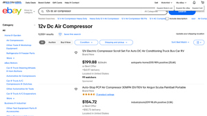 12V DC Air Compressor - High Performance & Versatile Options
