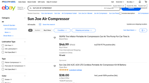 Sun Joe - 24V Cordless Air Compressor