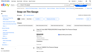 Snap-On - Tire Gauge