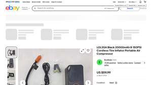 LOLSSA - Cordless Tire Inflator