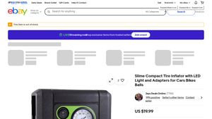 Slime - Compact Tire Inflator