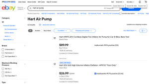 Hart - Cordless Tire Inflators