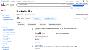Bomba De Aire - Key Product Details