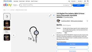 Astro Pneumatic - 3.5 Digital Tire Inflator