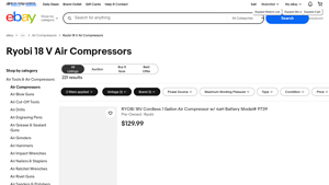 Ryobi - 18V Air Compressors