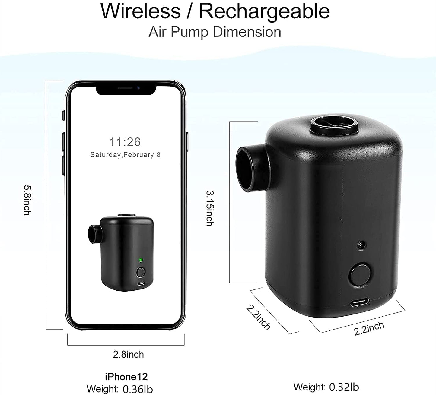 An application scenario or product detail of electric air pump portable - Image 8