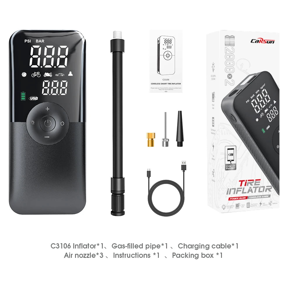 An application scenario or product detail of electric car tire inflator - Image 17