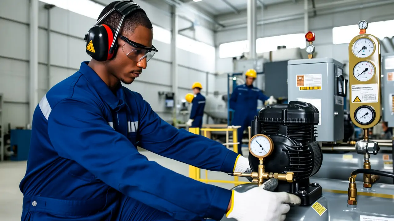 An application scenario or product detail of emergency air compressor - Image 11