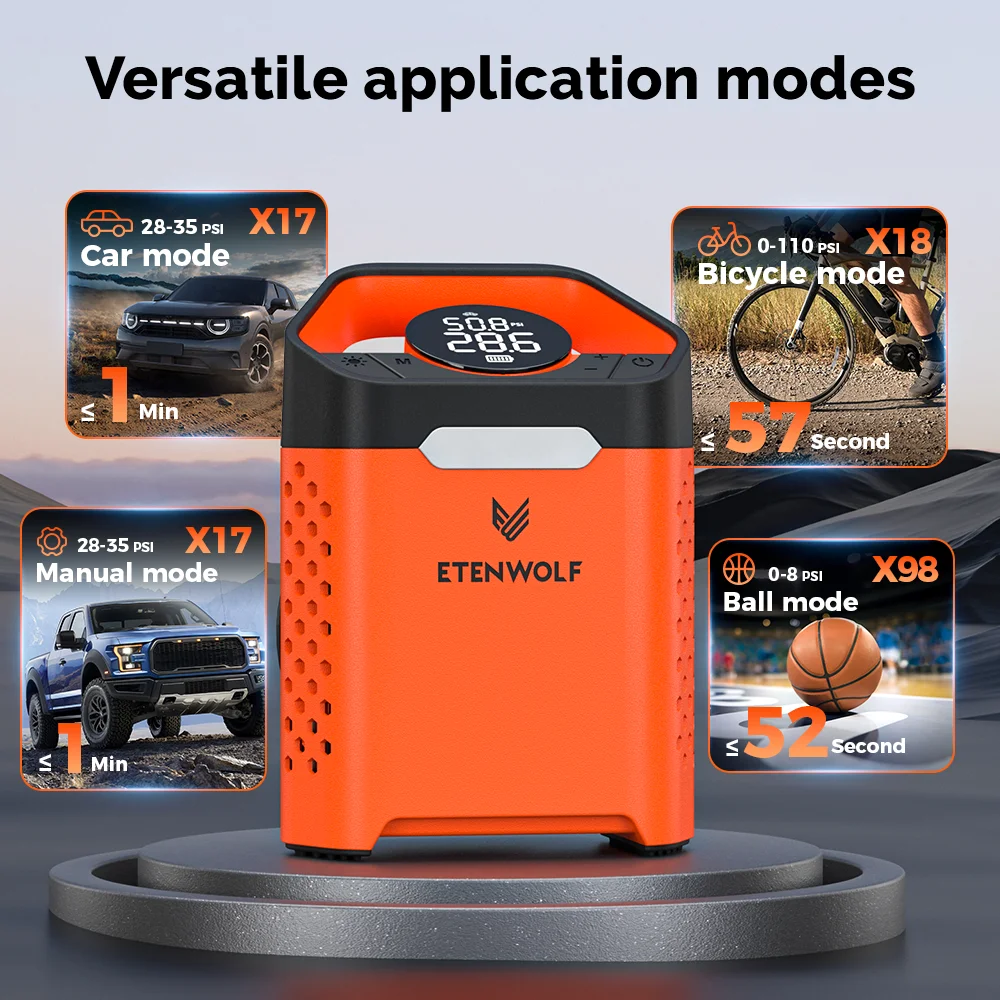 An application scenario or product detail of etenwolf tire inflator - Image 23