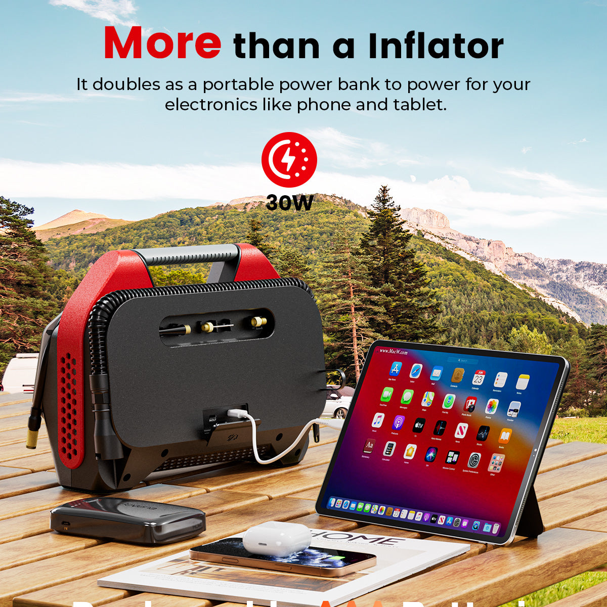 An application scenario or product detail of etenwolf vortex s6 tire inflator - Image 15