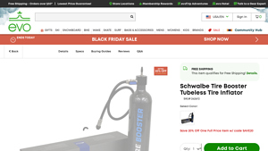 Evo - Schwalbe Tire Booster Tubeless Inflator