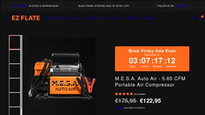 M.E.S.A. - 5.65 CFM Portable Air Compressor