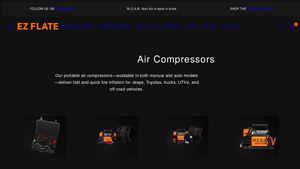 EzFlate - Portable Air Compressors