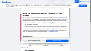 Facebook - Air Pumps at Walmart Gas Station