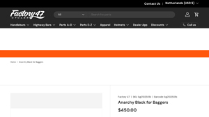 Factory 47 - Anarchy Saddlebag Guard Highway Bar