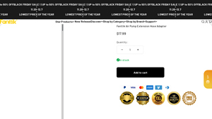 Fanttik - Hose Adapter for Tire Inflators