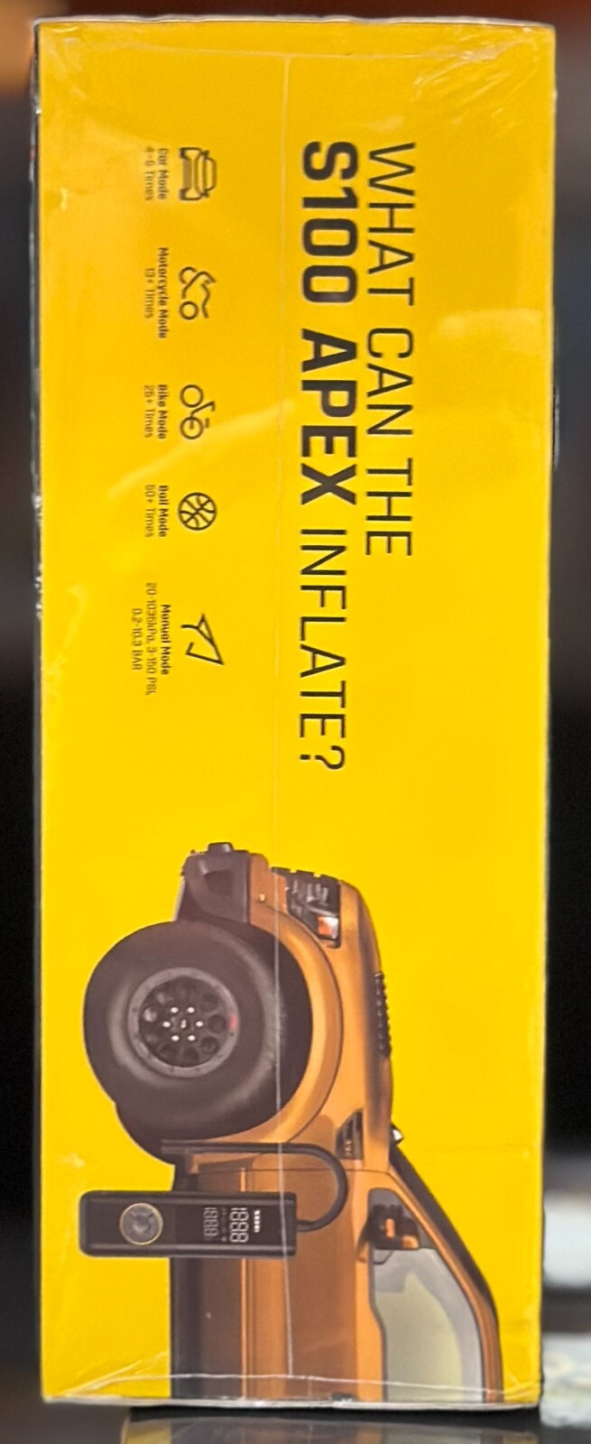 An application scenario or product detail of fanttik s100 apex tire inflator - Image 12