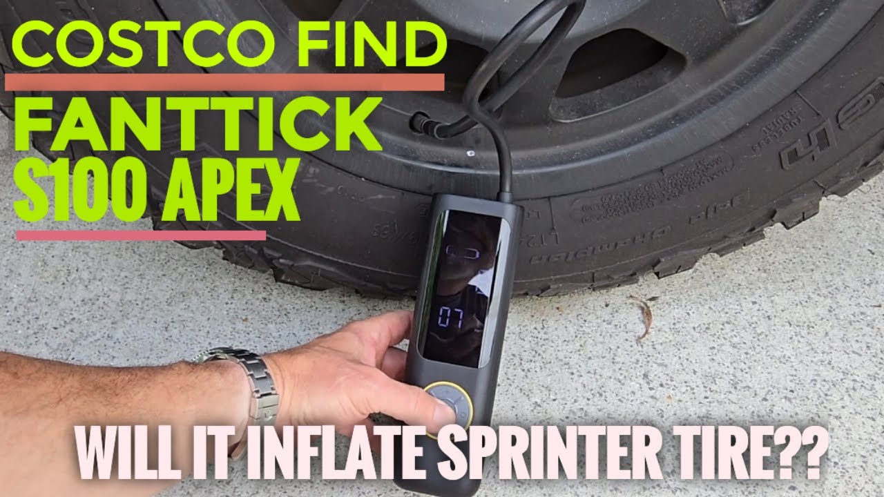 An application scenario or product detail of fanttik s100 apex tire inflator - Image 15