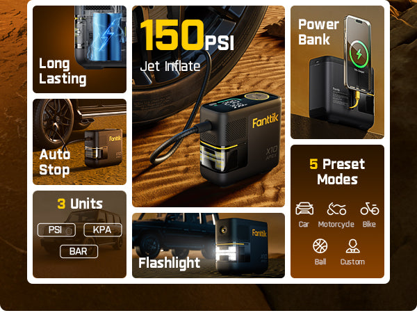 An application scenario or product detail of fanttik tire inflator review - Image 13