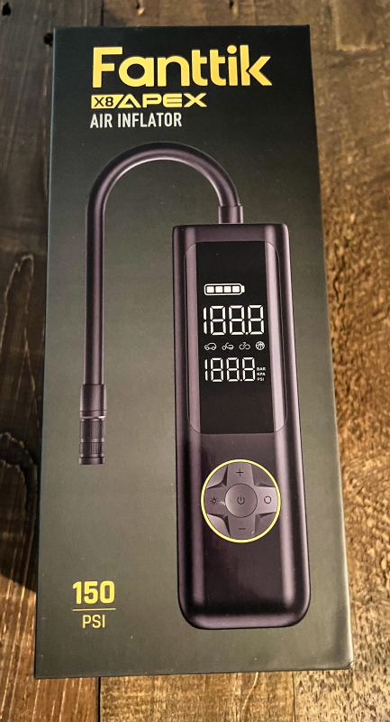 An application scenario or product detail of fanttik x8 apex tire inflator - Image 16