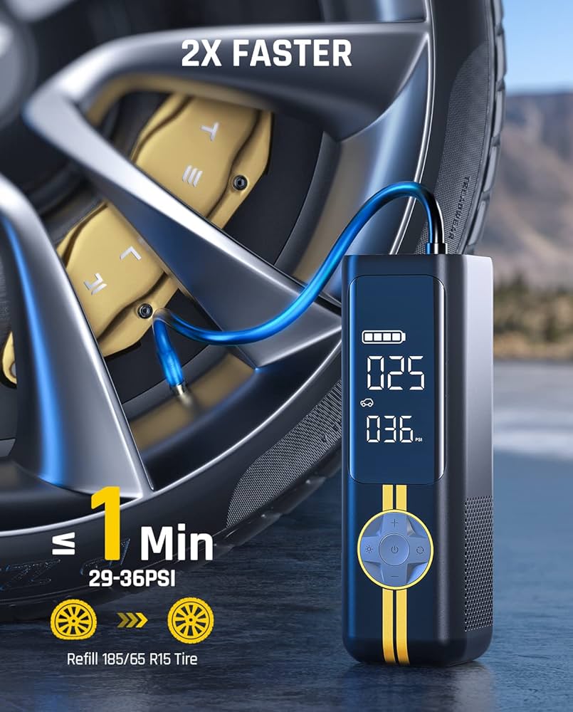 An application scenario or product detail of fanttik x8 apex tire inflator - Image 19