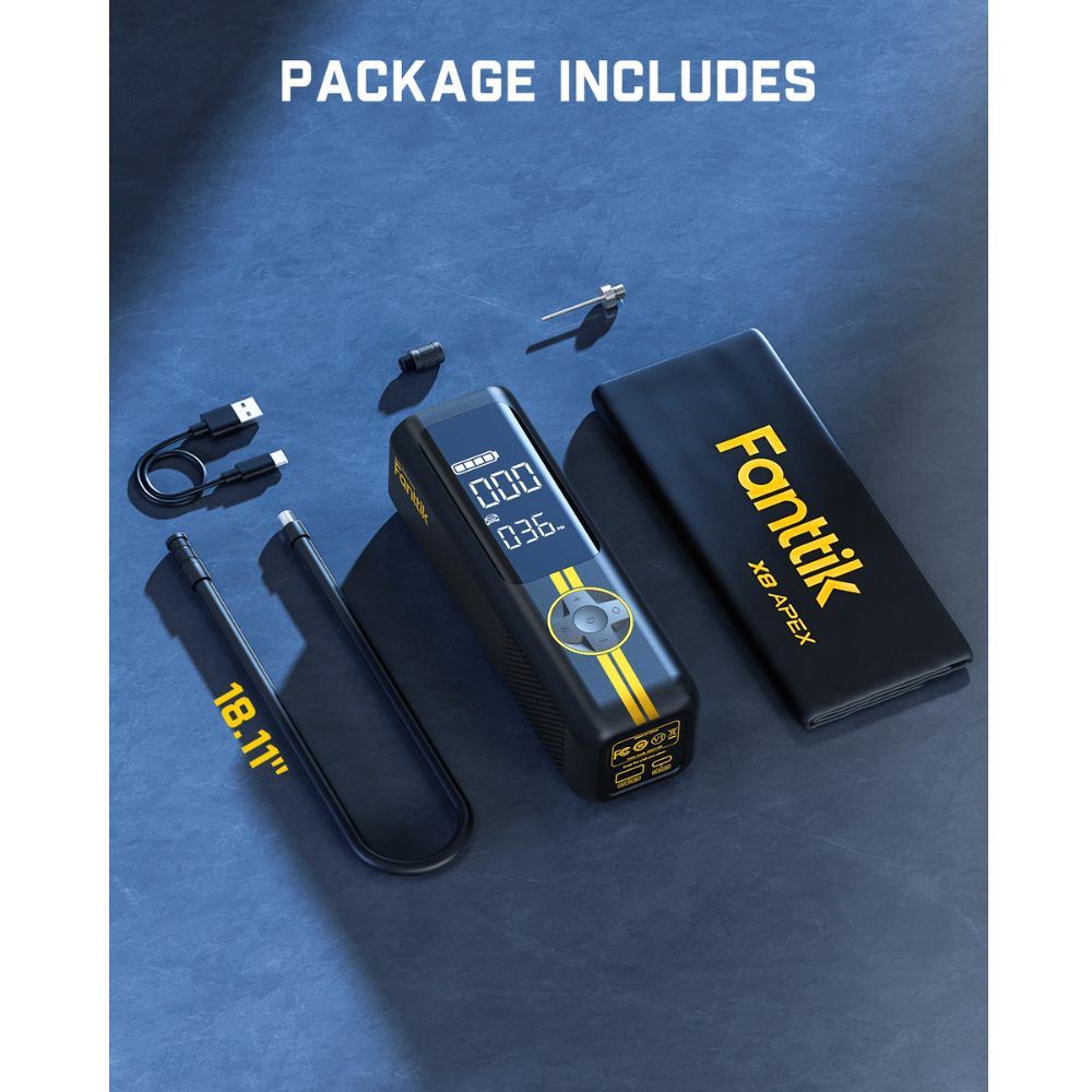 An application scenario or product detail of fanttik x8 apex tire inflator - Image 21