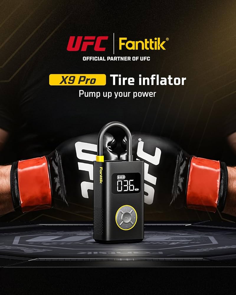 An application scenario or product detail of fanttik x9 pro portable tire inflator - Image 14