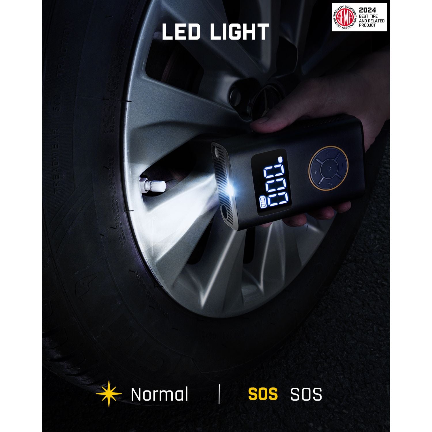 An application scenario or product detail of fanttik x9 pro portable tire inflator - Image 17