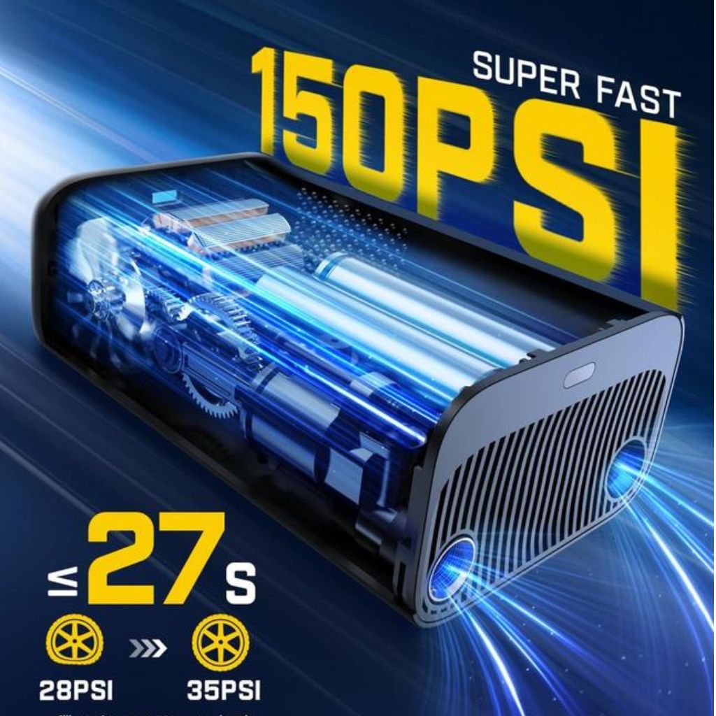 An application scenario or product detail of fastest portable tire inflator - Image 7