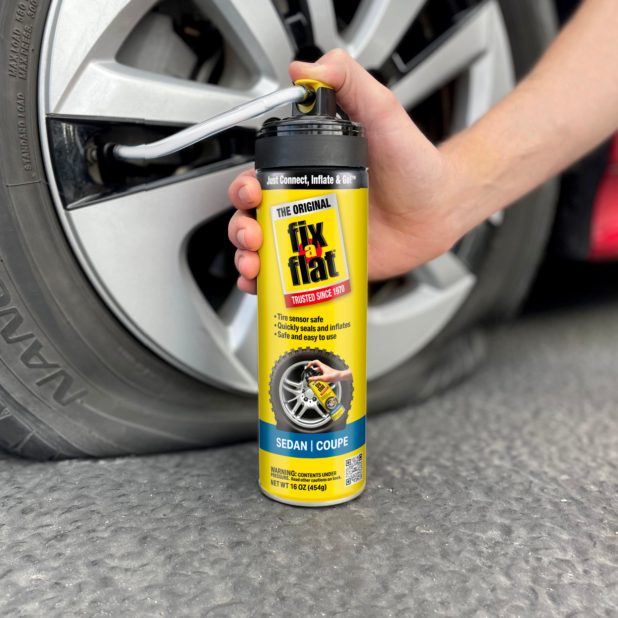 Featured image for the fix a flat tire inflator guide