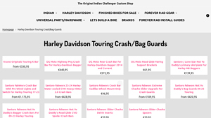 Forever Rad - Harley Davidson Touring Crash/Bag Guards