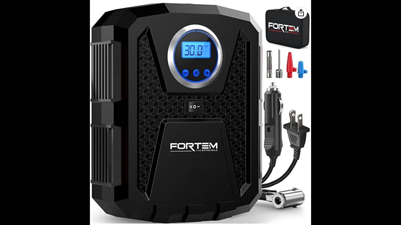 An application scenario or product detail of fortem digital tire inflator for car - Image 7