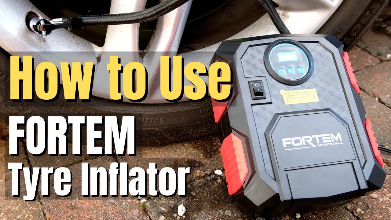 An application scenario or product detail of fortem digital tire inflator for car - Image 15