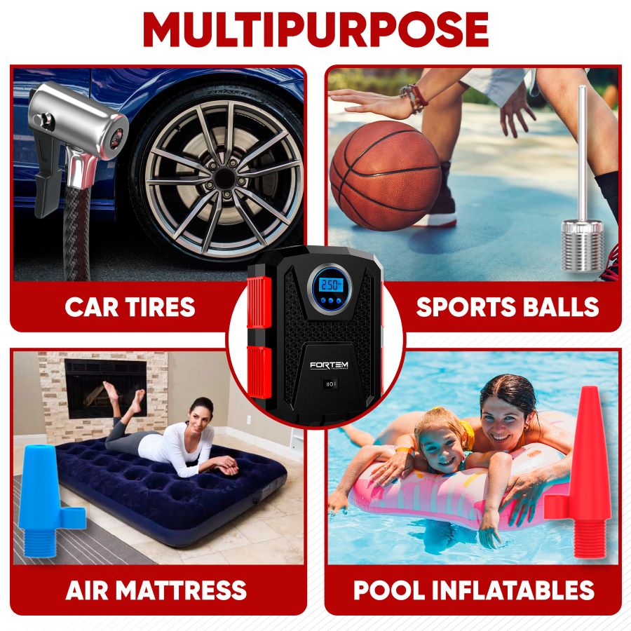 An application scenario or product detail of fortem digital tire inflator for car - Image 17