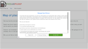 Free Air Pump - Find Free Air Locations