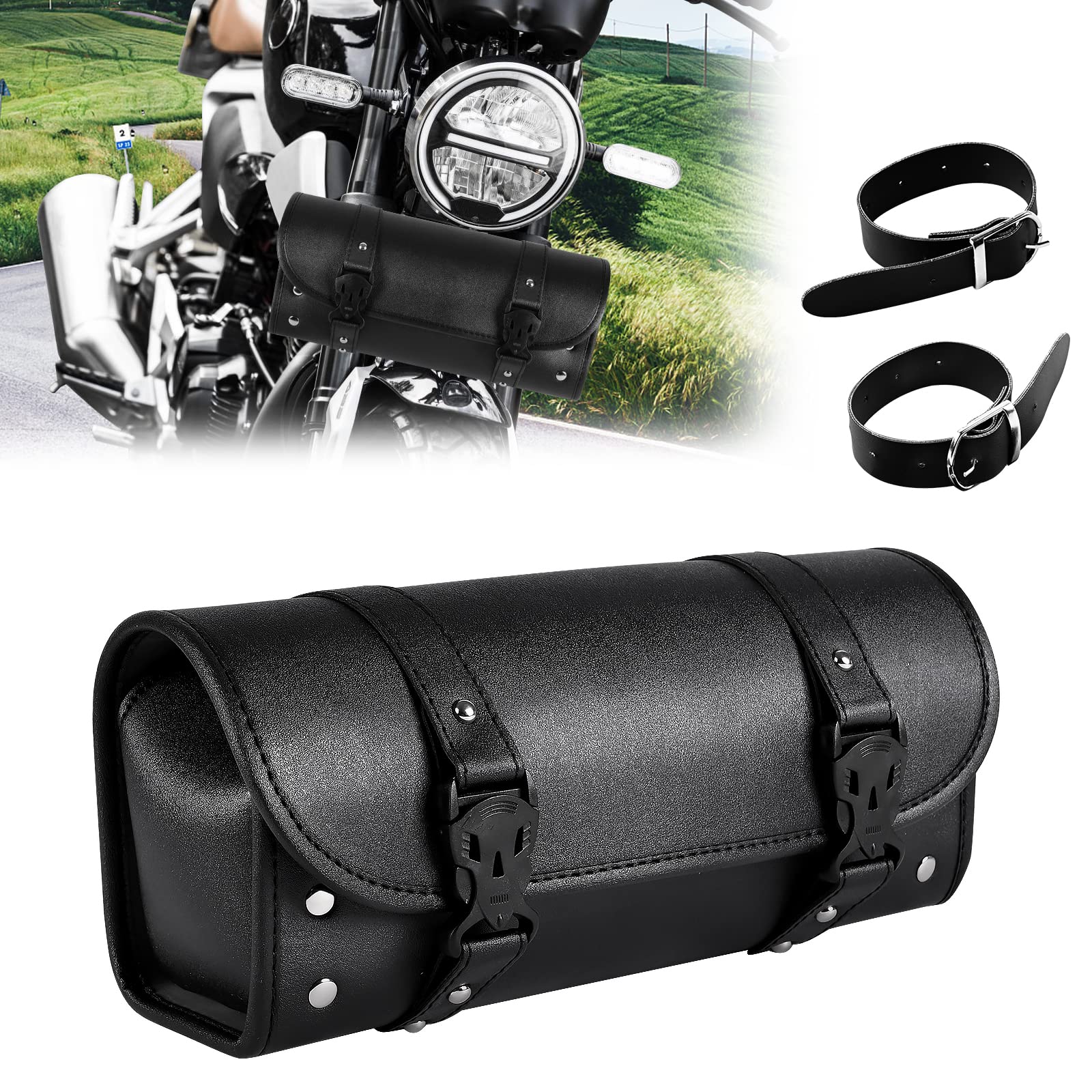 An application scenario or product detail of front motorcycle bag - Image 6